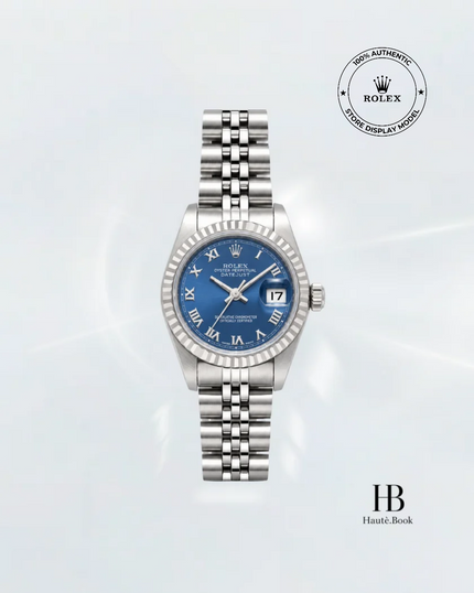 [Store Display] ROLEX Datejust Blue Roman Jubilee Stainless Steel 26 mm