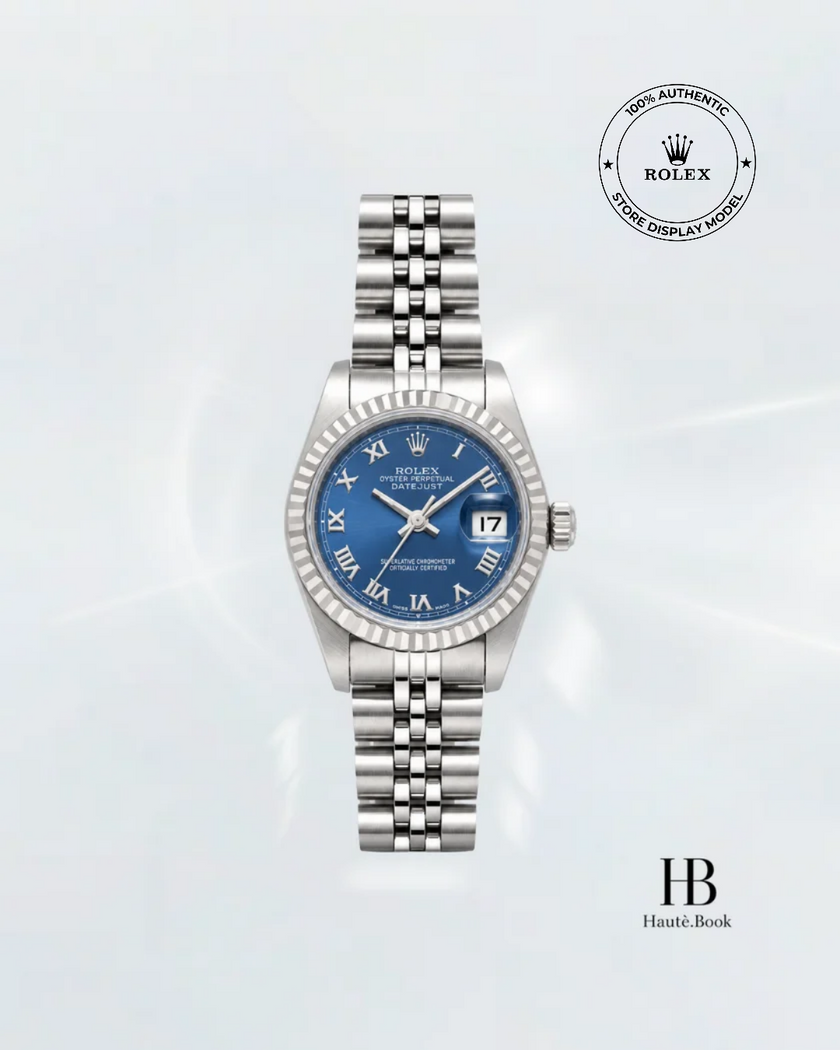 [Store Display] ROLEX Datejust Blue Roman Jubilee Stainless Steel 26 mm