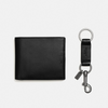 COACH Boxed 3 In 1 Wallet Gift Set - Black image