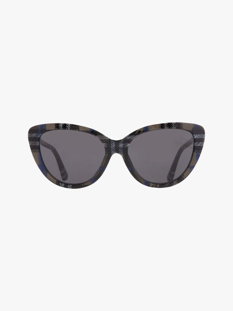 BURBERRY Dark Grey Cat Eye Ladies Sunglasses image 0