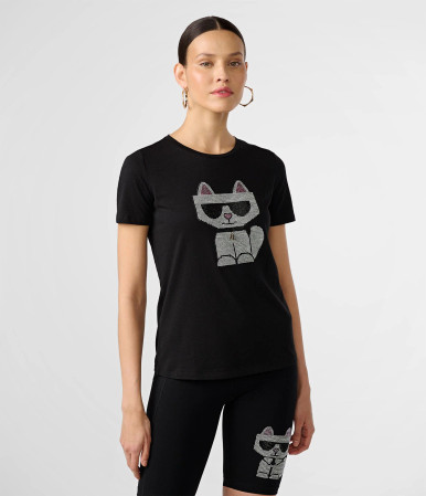KARL LAGERFELD PARIS Choupette Charm Logo Tee image 2