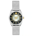 VERSACE New V Circle Quartz Men's Black Guilloche Dial Watch image 2