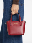 Guess Avelina Faux-Leather Mini Tote - Red image 1