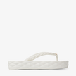 JIMMY CHOO Diamond Flip Flop White Rubber Flip-Flops image 8