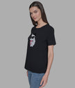 KARL LAGERFELD Choupette In Beret Tee - Black (Arriving In Delhi) image 1