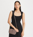 TORY BURCH Mcgraw Camera Bag- Silver Maple image 1