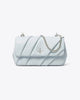 [AT DELHI] TORY BURCH Mini Pleated Leather Flap Crossbody Bag image 0