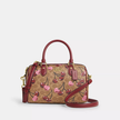 COACH Rowan Satchel Bag In Signature Canvas With Cherry Print image 3