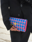 VERSACE Clutch Women's Dress Blue/Maral (@Delhi Studio) image 0