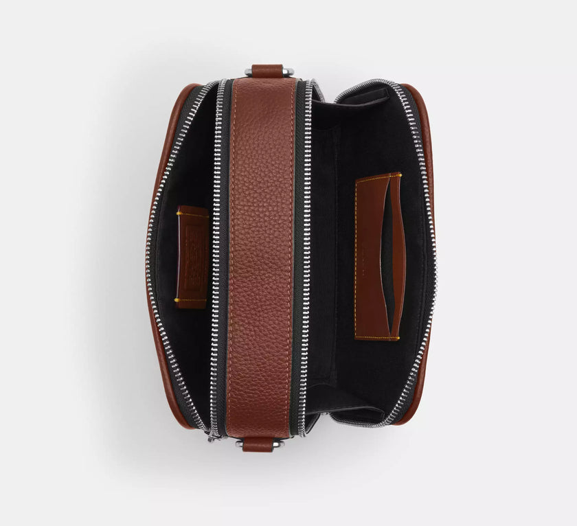 COACH Wyatt Crossbody Bag In Signature Leather (Arriving In Delhi) image 1