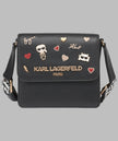 KARL LAGERFELD Annette Crossbody - Black (Arriving In Delhi) image 0