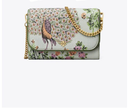 TORY BURCH Emerson Brocade Chain Wallet image 0