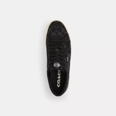 Coach Sneaker In Signature Denim - Black image 0