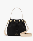 KATE SPADE Kip Canvas Bucket Bag - Black image