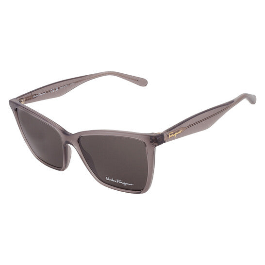 SALVATORE FERRAGAMO Grey Butterfly Ladies Sunglasses (Arriving In Delhi) image 3