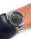 VERSACE Hellenyium GMT Black Dial Men's Watch image 1