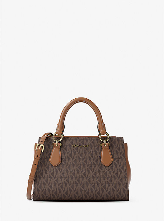 MICHAEL KORS Marilyn Small Signature Logo Messenger Bag image 0