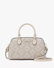 KATE SPADE Spade Flower Small Dolly Duffle - Dark Beige Multi image 0
