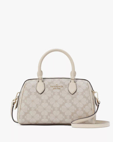 KATE SPADE Spade Flower Small Dolly Duffle - Dark Beige Multi image 0