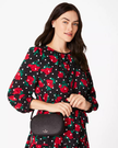 KATE SPADE Glimmer Oval Camera Bag - Black image 2
