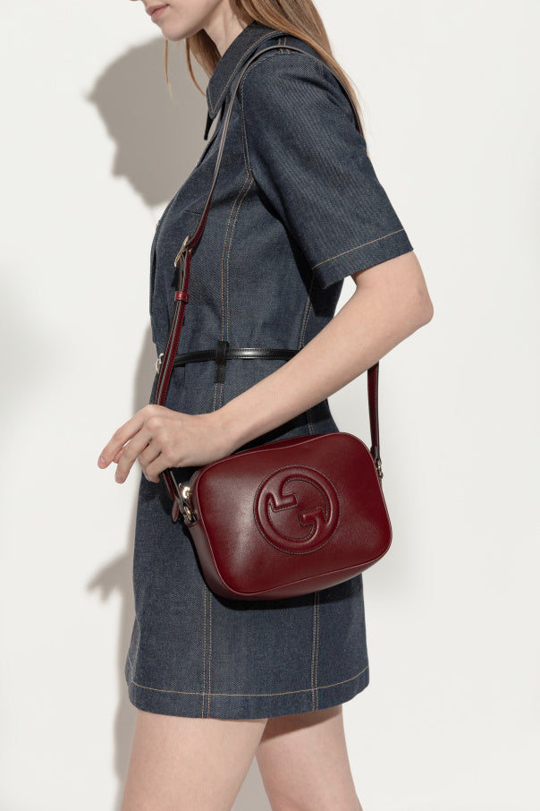 GUCCI Blondie Mini Burgundy Shoulder bag image 0