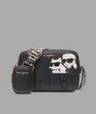 KARL LAGERFELD Maybelle Sunglass Duo Crossbody - Black image 0