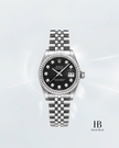[Store Display] ROLEX Datejust Black Diamond Jubilee Stainless Steel 26 mm