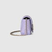 GUCCI GG Marmont Mini Shoulder Bag - Lilac image 1