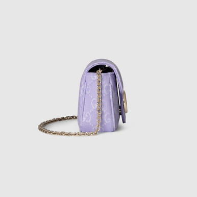 GUCCI GG Marmont Mini Shoulder Bag - Lilac image 1