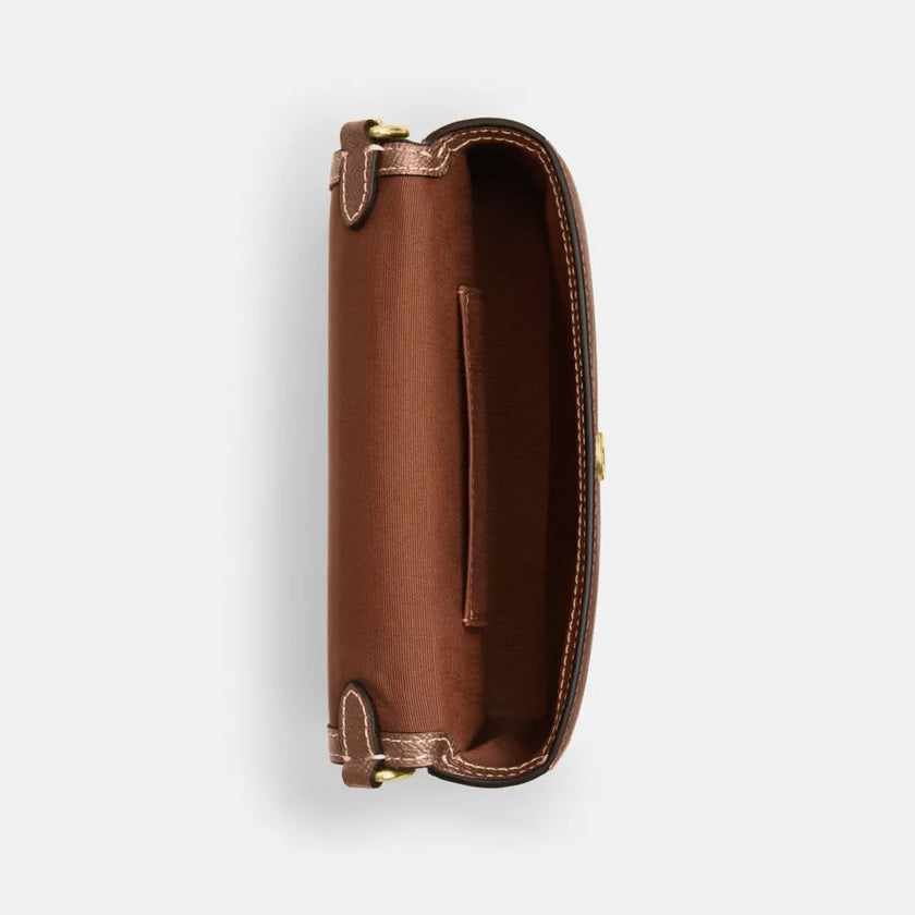 COACH Mini Josie Top Handle Bag In Signature Canvas (Arriving In Delhi) image 3