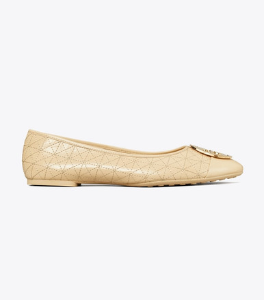 TORY BURCH Claire Quilted Ballet image 0