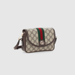 Ophidia Mini Shoulder Bag With Gg Pattern image 0