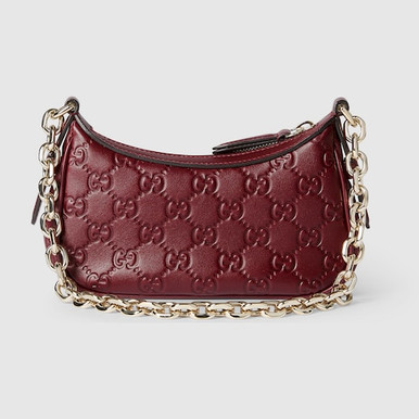 GUCCI GG Emblem Mini Shoulder Bag image 3