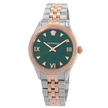 VERSACE Hellenyium Quartz Green Dial Ladies Watch image 0