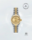 [Store Display] ROLEX Datejust Champagne Diamond Jubilee Yellow Gold Stainless Steel 26 mm