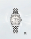[Store Display] ROLEX Datejust Silver Jubilee Stainless Steel White Gold 26 mm