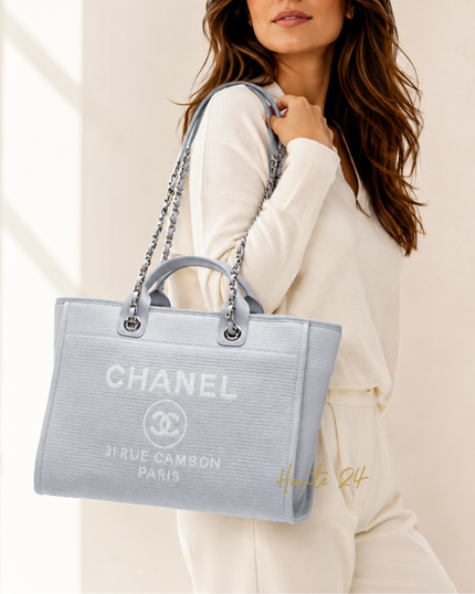 CHANEL Large Deauville Shopping Tote