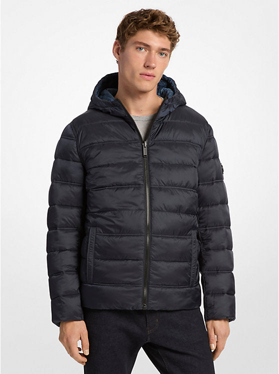 MICHAEL KORS Signature Logo Reversible Jacket image 2
