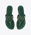 TORY BURCH Miller Velvet Sandal - Deep Teal image 2