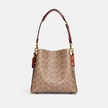 COACH Willow Bucket Bag In Signature Canvas image 1