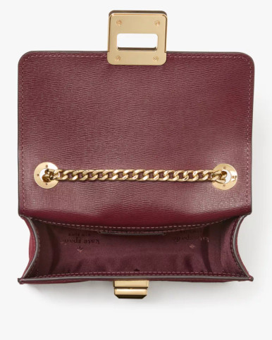KATE SPADE Phoebe Suede Turnlock Mini Flap Crossbody image 2