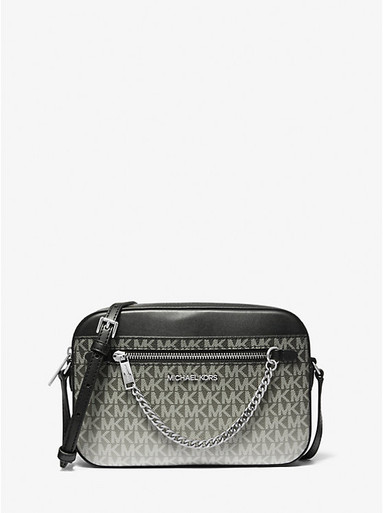 MICHAEL KORS Jet Set large crossbody bag with ombré design and exclusive logo image 2