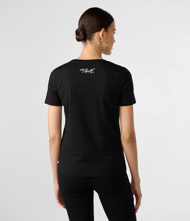KARL LAGERFELD PARIS Choupette Charm Logo Tee image 0