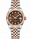 [STORE DISPLAY] ROLEX Lady Datejust 28MM Chocolate Brown