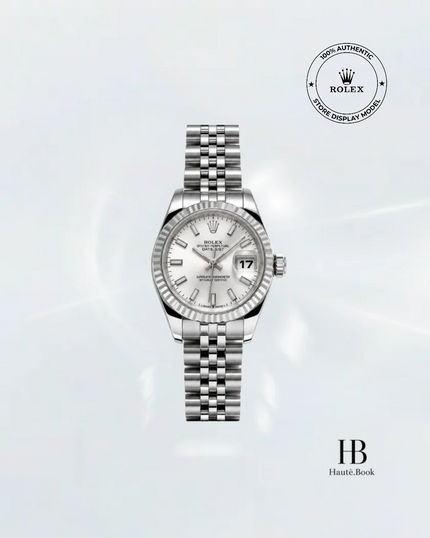 [Store Display] ROLEX Datejust Silver/Computer Diamond Jubilee White Gold Stainless Steel 26 mm