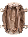 Guess Kyrie Logo Satchel - Beige image 3