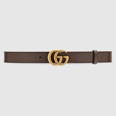 GUCCI GG Marmont Reversible Belt - Brown image 1