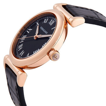 FERRAGAMO  Allure Quartz Black Dial Ladies Watch (Arriving In Delhi) image 1