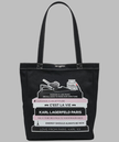 KARL LAGERFELD Cannes North South Tote - Black Combo image 2
