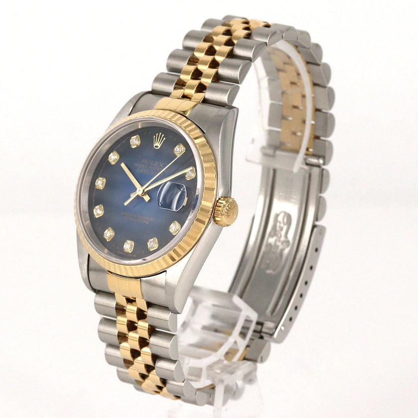 ROLEX Datejust Blue Automatic 36mm